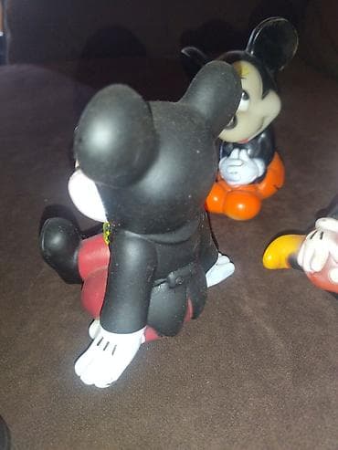 stranger things max: Mickey və Minnie Mouse fiqurları – 4 ədəd dəst rezin, 1960-70il — 7