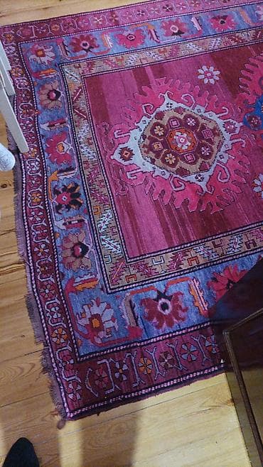 Старинный ковёр, 100 год, Азербайджан, Состояние: Отличное — 1