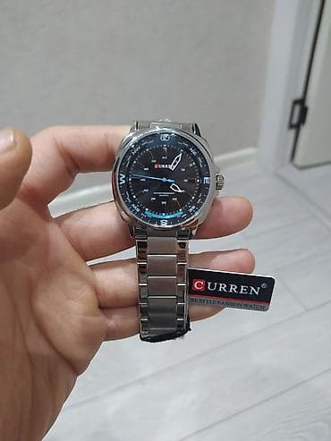 sensorlu saat: Yeni, Qol saatı, Curren, rəng - Gümüşü — 1