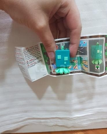 kinder minecraft: Minecraft Glow Squid, Minecraft Kinderjoy Figure, - Unvandan goturme — 2
