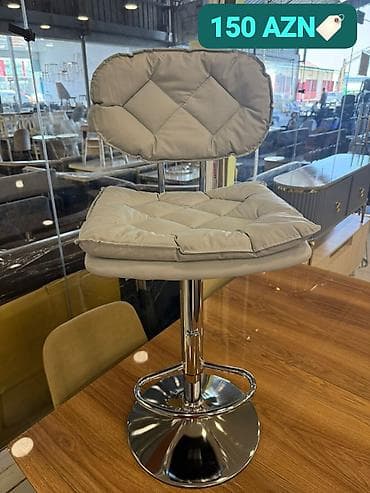kafe stollari: Turkiye istehsali. Bar oturacaqi Qiymet💵150AZN 🚚Catirilma pulsuz — 1