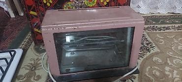 peçi: Duxovka Elektrik, rəng - Çəhrayı, Ayrıca dayanan — 1