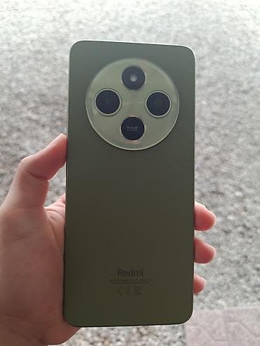 iphone ucuz telefonlar: Redmi 14C, 256 GB, rəng - Yaşıl, Sensor — 2