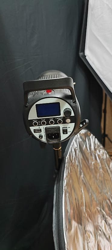 Фото и видеокамеры: Godox SK400II V studiya flaşı - Güc: 400 Ws - İşıq temperaturu: 5600K — 2