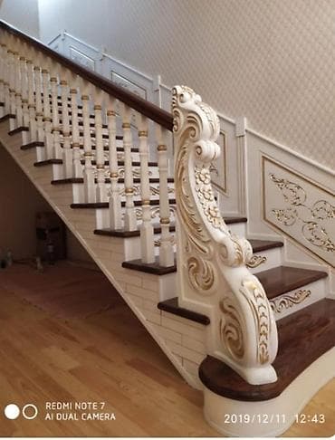 Təmir və tikinti: Taxta pilləkənlərin layihələndirilməsi və yığılması xidməti - Fərdi — 7