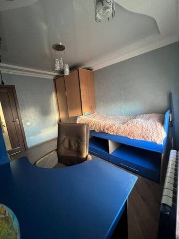 bina az kiraye evler 9 mkr: Bakı, 3 otaqlı, Köhnə tikili, m. Həzi Aslanov, 80 kv. m — 6