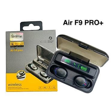 mikrofon bluetooth: Kateqoriya: Qulaqlıqlar Məhsul: TWS Air F9 Pro Plus Simsiz Bluetooth — 1
