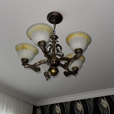 Çılçıraq, 5 lampa, Metal
