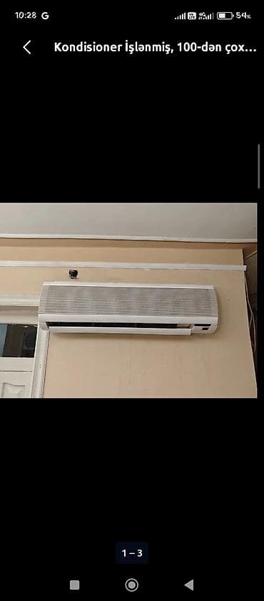 Elektronika: Kondisioner elit qazı yıgılıb iskək vəziyyətdə — 3