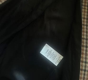 paltolar instagram: Sandro Checked Coat 
Double breasted 
Wool
Size Xs/S/Fr38 — 1