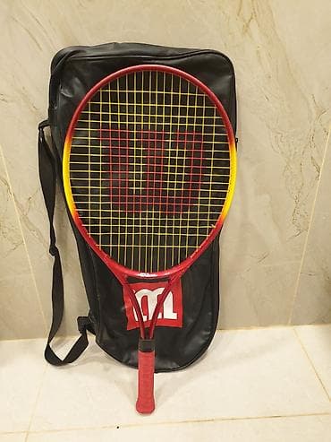 sumqa: Wilson və GAMMA tennis raketləri seti tennis çantası ilə. ABŞ dan — 2