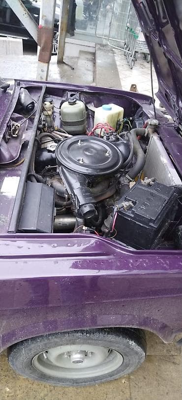 s150 satılır: VAZ 2107, tünd bənövşəyi rəngdə sedan. - Kuzov: klassik “yeddisi” — 4