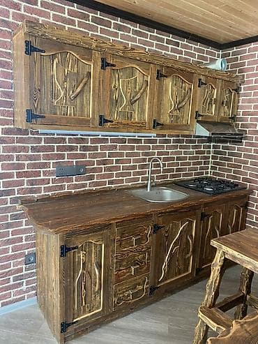 şirvan mebel: Rustik üslubda əl işləri: interyer üçün bədii ağac işləmələri və mebel — 9