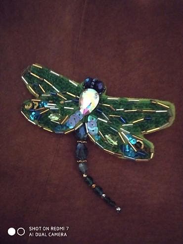 bijuteryalar: Брошь стрекоза — 6
