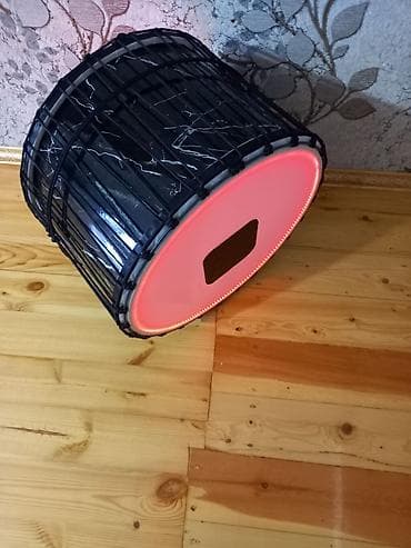 nağara: LED işıqlı nağara (qaval-bədrə tipli baraban) - Korpus: parlaq qara — 1