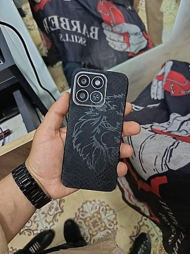 honor x8a kabro: Məhsul: HONOR X8C IDEAL ZAVOD TELEFONDU Lion naxışlı qara telefon — 1