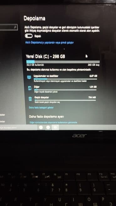 Kompüter və noutbuk aksesuarları: Klavyatura Maus Hediyye Acer noutbuk - Brend: Acer - Korpus — 3