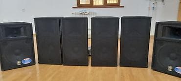 Səhnə səs sistemi – tam komplekt Tərkib: - 6 ədəd passiv səs
