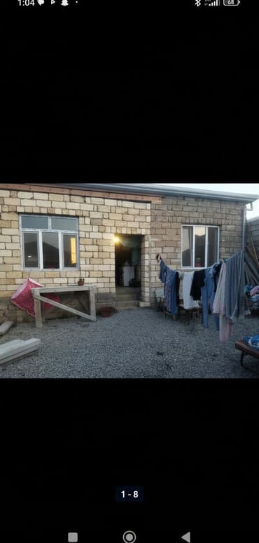 lokbatanda satilan heyet evleri 2021: 3 otaqlı, 62 kv. m, Orta təmir — 1