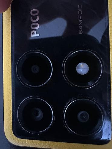 redimi note 14: Poco X6 Pro 5G, rəng - Sarı, Barmaq izi — 3