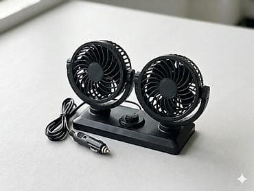 w210 şit: Avtomobil üçün ikili ventilyator - Quraşdırma: Ön panel üzərinə — 3