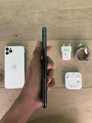 iphone şunur: IPhone 11 Pro, 256 GB, Matte Midnight Green, Face ID — 3