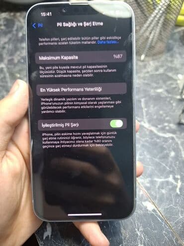 ayfon 14 ikinci əl: IPhone 14, 128 GB, Göy, Face ID — 5