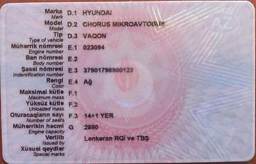 gurcustan ford bazari: Hyundai County: 3.9 l | 2026 il Mikroavtobus — 9