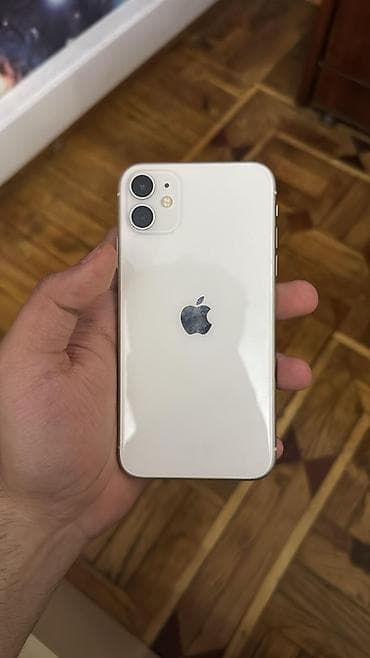 IPhone 11, 64 GB, Ağ, Face ID