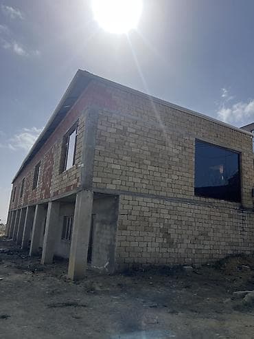 ev layiheleri 2 mertebeli: Obyekt satılır – ikimərtəbəli, daş-kərpic konstruksiyalı, sütunlu — 1