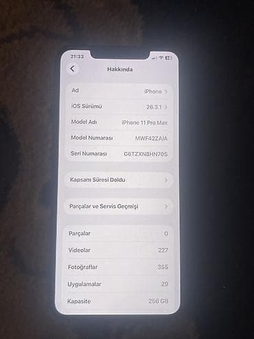 13 pro qiymet: IPhone 11 Pro Max, 256 GB, Face ID — 4