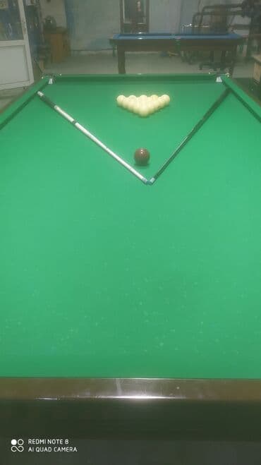 Boks kisələri: Bilyard masası – Rusiya piramidası üçün - Ölçü: iri ölçülü masa — 5