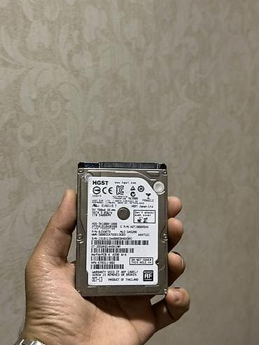 HGST 2.5" HDD – 1TB, SATA 3.0 Gb/s, 5400 RPM 1 Tb hard disk - Model