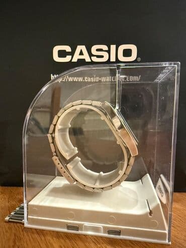 Eynəklər: Qol saatı, Casio, rəng - Gümüşü — 4