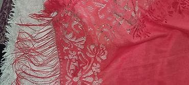 стул металлический: Təzədir Əl işiçox zərif Mərcan qırmızı rəngdə, çiçəkli — 3