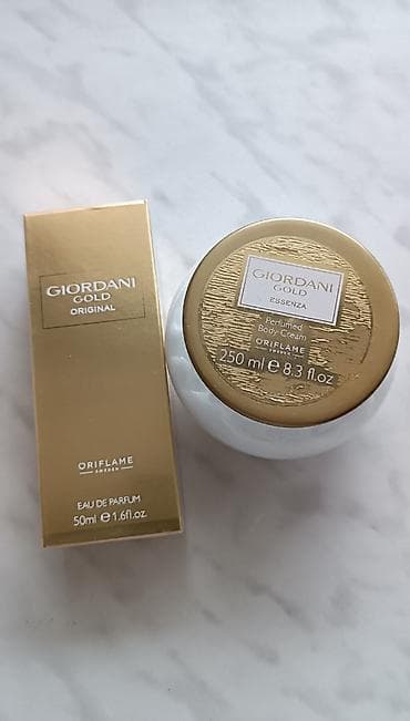 Dest Giordani Gold Oriflame. Parfüm, beden kremi