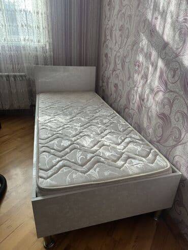 tek neferlik yataq desti olculeri: Təknəfərlik çarpayı, Bazasız, Matras ilə, Siyirməsiz — 4