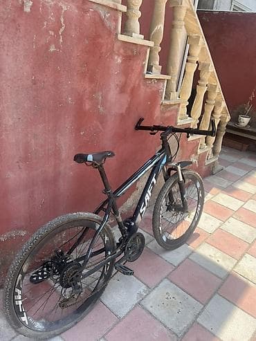 velosiped kameri: SAFT Fulls Pro dağ velosipedi - Çərçivə: yüngül lehimli, qara rəng — 1