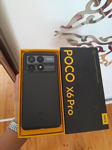 Poco X6 Pro 5G, 512 GB, rəng - Qara, Sənədlərlə lalafo.az -da Poco X6 Pro 5G, 512 GB, rəng - Qara, Sənədlərlə
