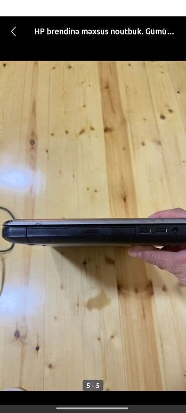 kompüter barter: SADƏCƏ TELEFONLA BARTER OLUNUR !!!!!!!!!!HP noutbuk – gümüşü qapaq — 6
