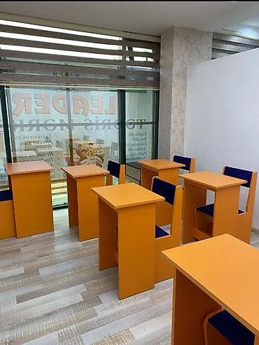 ucuz ofis masası: Mebellər satılır - Ofis üçün yazı masası: ağ rəngdə, geniş iş səthi — 3