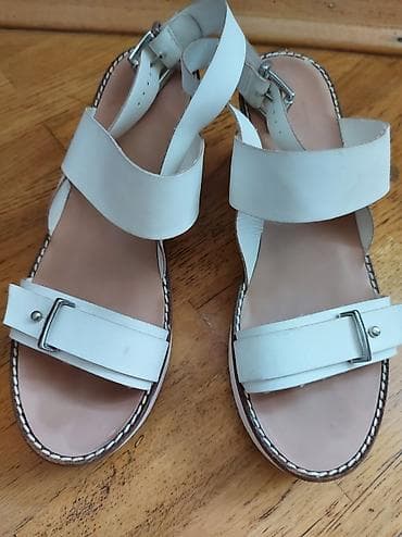 ayaqqab: Ölçü: 39, rəng - Bej, İşlənmiş — 2