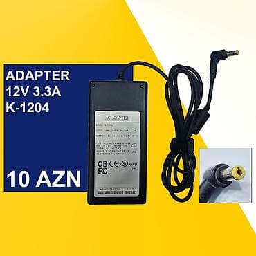 komputer seti: Adapterlər “5/5.5/12/19/19.5V 0.5/1/2/3/4/5A” ⭐5V 1.2A TPI TSA9-050 — 9