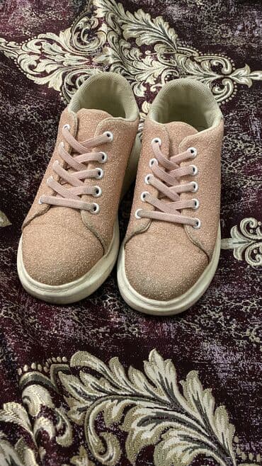 детские спортивные туфли: Uşaq ayaqqabıları dəsti 1) Qara trikotaj slip-on krossovkalar - — 12