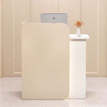 transformer masalar: Minimalist resepsiyon/qarşılama masası - Dizayn: İkili modul quruluşu — 1