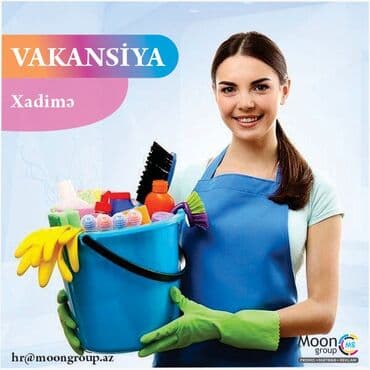 Vakansiya: Xadimə İş təsviri: -evin təmizliyi - Gündəlik