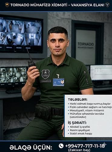 operator gece novbesi: Sabit iş, rəsmi əmək müqaviləsi və karyera yüksəlişi imkanı — 2