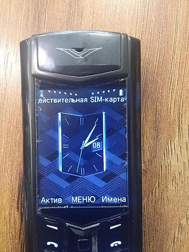 Vertu Signature Touch, 4 GB, rəng - Qara, Düyməli