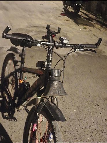 Велосипеды: STRIM X1 9600 dağ velosipedi – gecə sürüşləri üçün tam işıqlandırma — 7