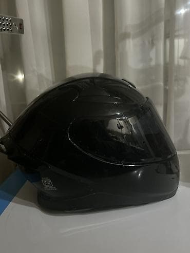 yumze matoru: Axor Motosiklet üçün tam üzlüq dəbilqə Ustunde biraz ciziğlar var — 3